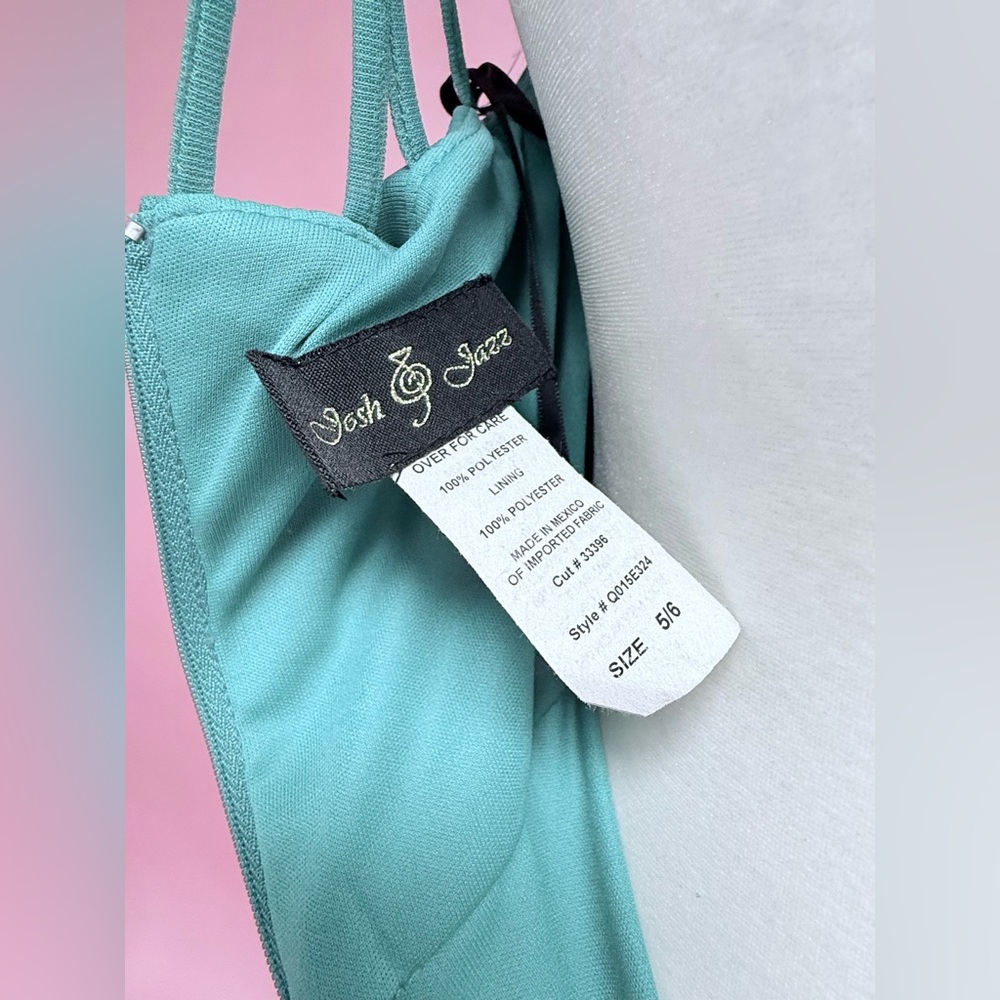 Josh &Jazz Emerald Green Halter Dress - Picture 7 of 10